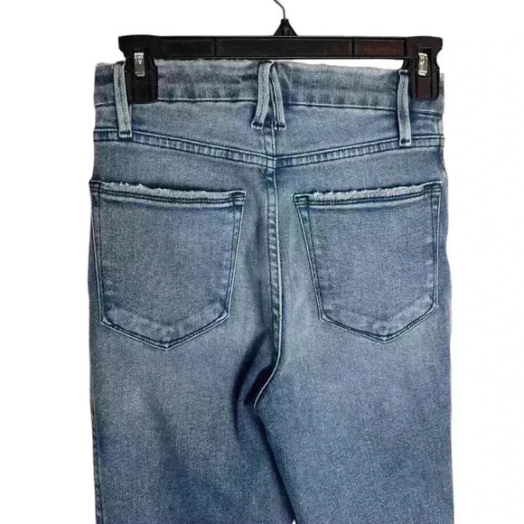 GOOD American Good Curve Straight Blue 858 Size 00/24 - Picture 6 of 8